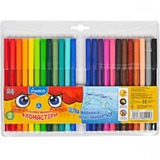 Фломастери 24 кольорів MARCO 1690-24 KNZ