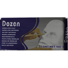 Паста для моделювання W500 біла 500 гр (висохне на повітрі, не вимагає випалу) KNZ