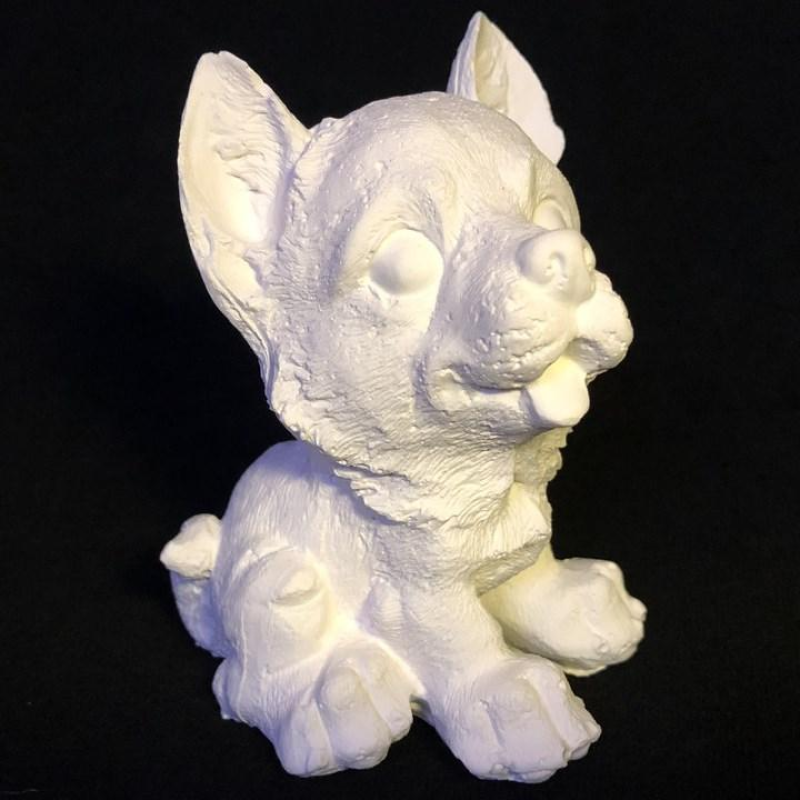 Гіпсова фігурка для розфарбовування “Цуценя“ ЩН-88 KNZ