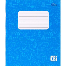 Зошит фоновий 12л клітинка KNZ