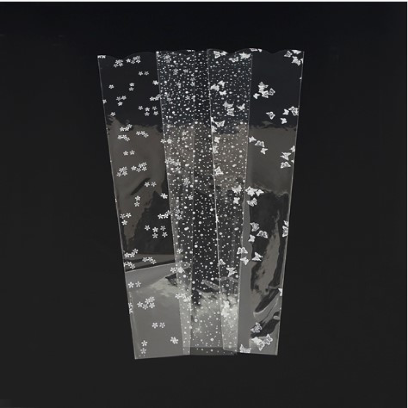 Пакети конус метал 6х24х50см для мімози 100шт/уп KP81 KNZ