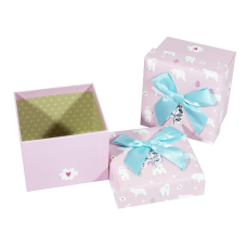 Коробки подарункові ювелірні, 11x11x8,5см, 4шт/уп, Unison, DG01-19 KNZ