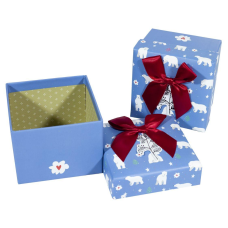 Коробки подарункові ювелірні, 11x11x8,5см, 4шт/уп, Unison, DG01-22 KNZ