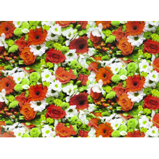 Крейдований папір - квіти, Unison, PVM10-84 KNZ