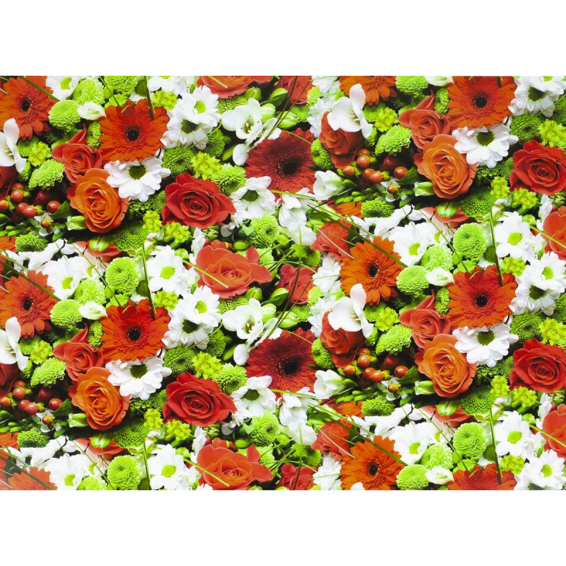 Крейдований папір - квіти, Unison, PVM10-84 KNZ