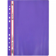 Швидкозшивач з перфорацією А4 “C“ пластиковий фіолетовий 69852 KNZ