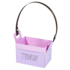 Сумка збірна, моноручка 15х10х10см, MHB 151010 pink+lilak KNZ