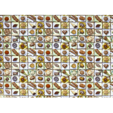 Крейдований папір - солодощі, 1000х700, PVM10-93 KNZ