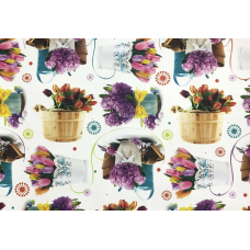 Крейдований папір - красиві букети, Unison, PVM10-11 KNZ