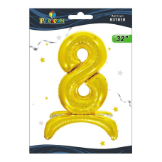 Цифра на підставці Pelican, “8“ золото 80см 831818 KNZ