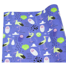 Папір для упаковки подарунків -Для новонароджених - 10листів PCZ10070-10-354 KNZ