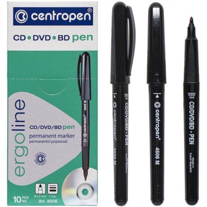 Маркер “Centropen“ CD-Pen 1 мм KNZ