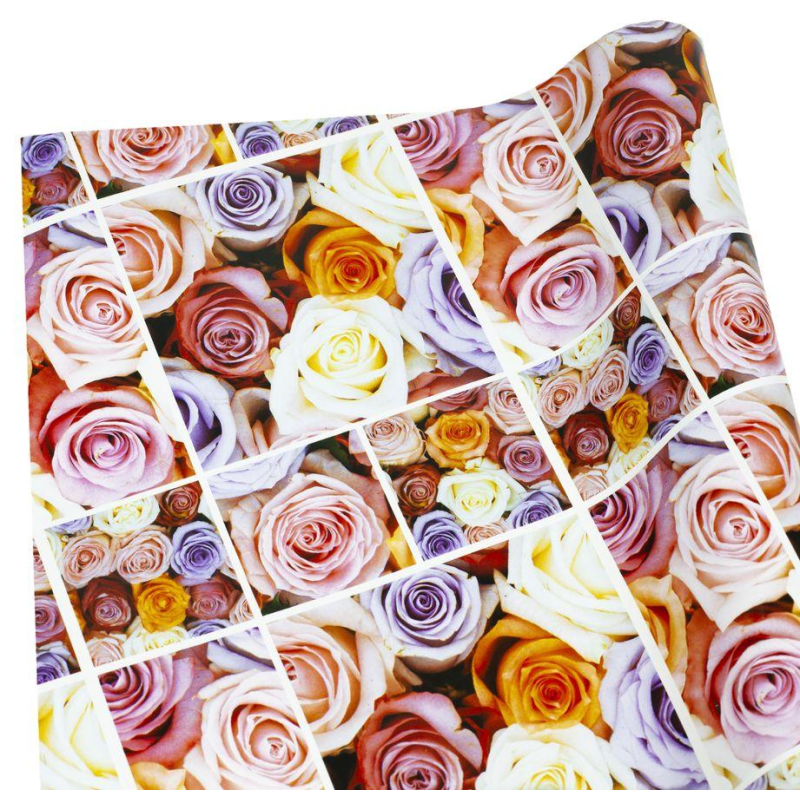 Крейдований папір - “Троянди“, Unison, PVM10-152 KNZ