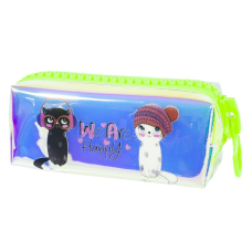 Пенал силіконовий “Cat“ 1 відділення 1,5*7,5*6,5см, mix, P601-8 KNZ