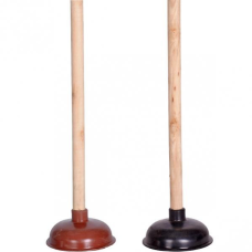 Вантуз з дерев“яною ручкою 50см D14см KNZ