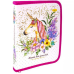 Тека для зошитів В5+ ламінована на змійці для дівчинки KNZ