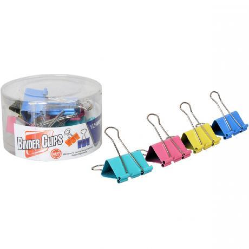 Біндер 41мм 3102 кольоровий 24шт KNZ