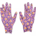 Господарські рукавички гумові жіночі з малюнком KNZ Господарські рукавички гумові жіночі з малюнком KNZ