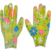 Господарські рукавички гумові жіночі з малюнком KNZ Господарські рукавички гумові жіночі з малюнком KNZ