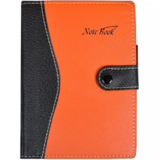 Блокнот 18*13см з ручкою в шкірзам обкладинці клітина 98 листів 5936 KNZ