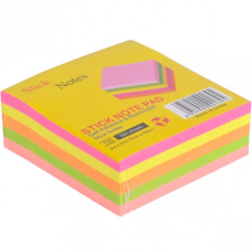 Папір для нотаток 300 листів неоновий 76*76 мм офсет T25 KNZ
