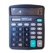 Настільний калькулятор 12 розрядний, 2 живлення “EATES“ DC-838 KNZ