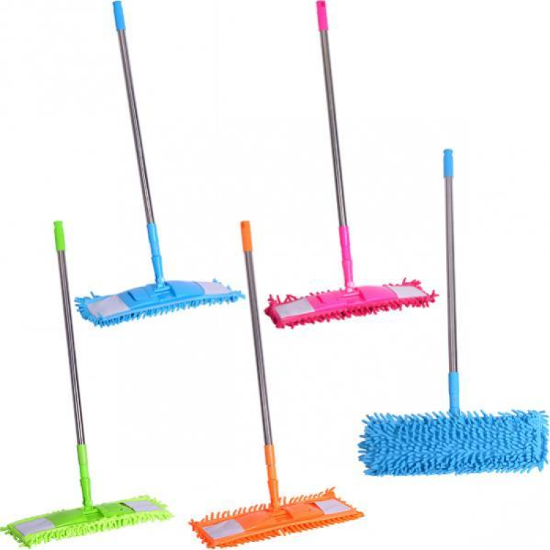 Швабра для підлоги шеніл 122см, насадка 41*13см KNZ