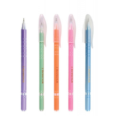 Ручка кулькова синя “1 Вересня“ “Flower Pearl Coated“ 411032 KNZ