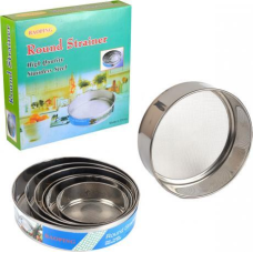 Набір сит для просіювання борошна 6 штук метал KNZ