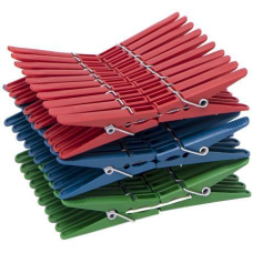 Прищіпки для білизни “Крокодил“ пластикові 20шт, 8см KNZ