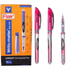 Ручка кулькова Flair “Sporty Writo meter“ 10 км червона KNZ