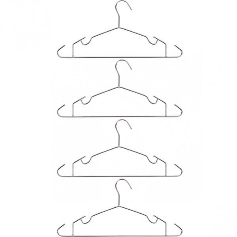 Вішалка металева для одягу 43*21см Плечики KNZ Вішалка металева для одягу 43*21см Плечики KNZ