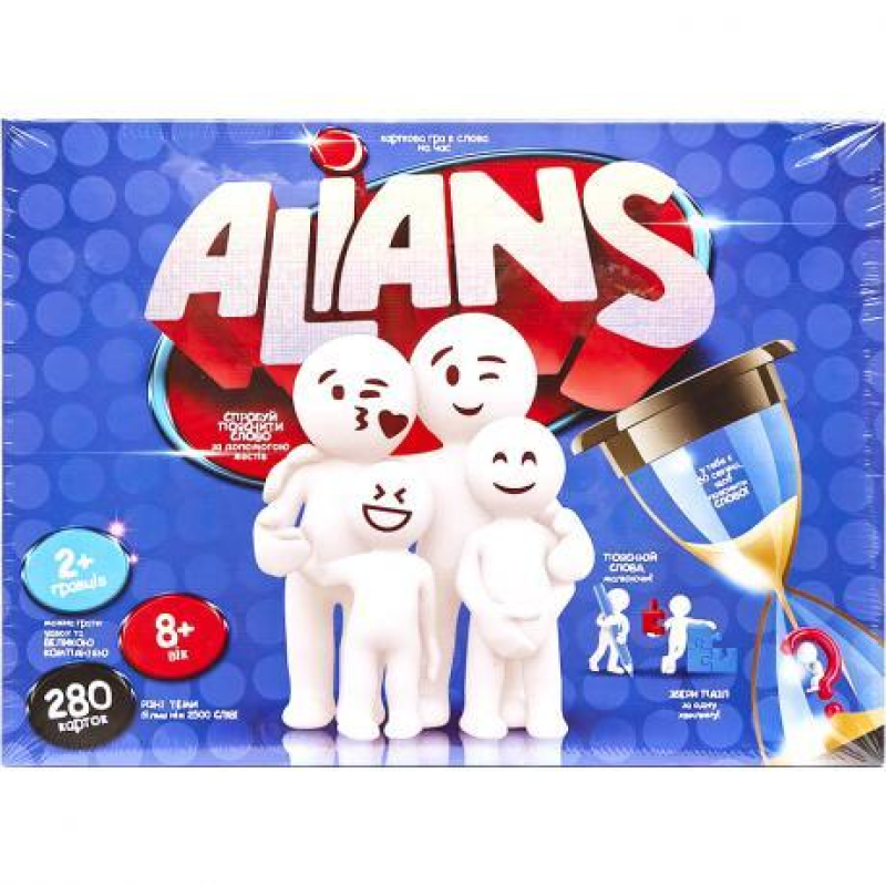 Настільна розважальна гра “ALIANS“ Алиас УКР SPG-92U KNZ