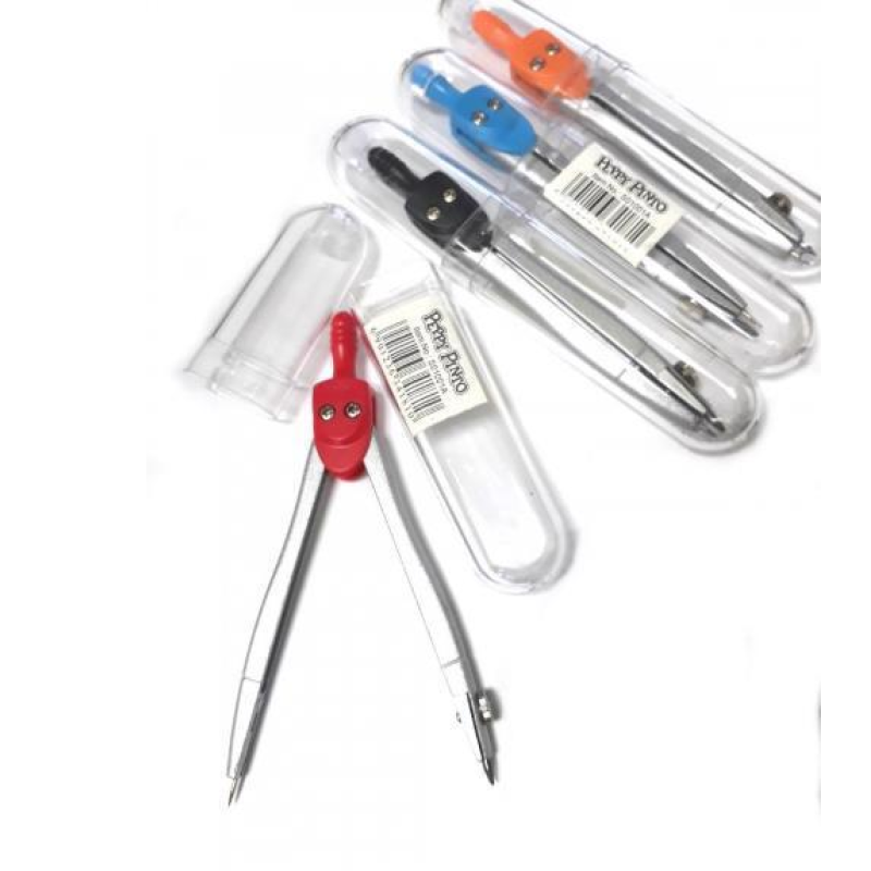 Металевий циркуль у пластиковому футлярі PEPPY PINTO S01001A KNZ