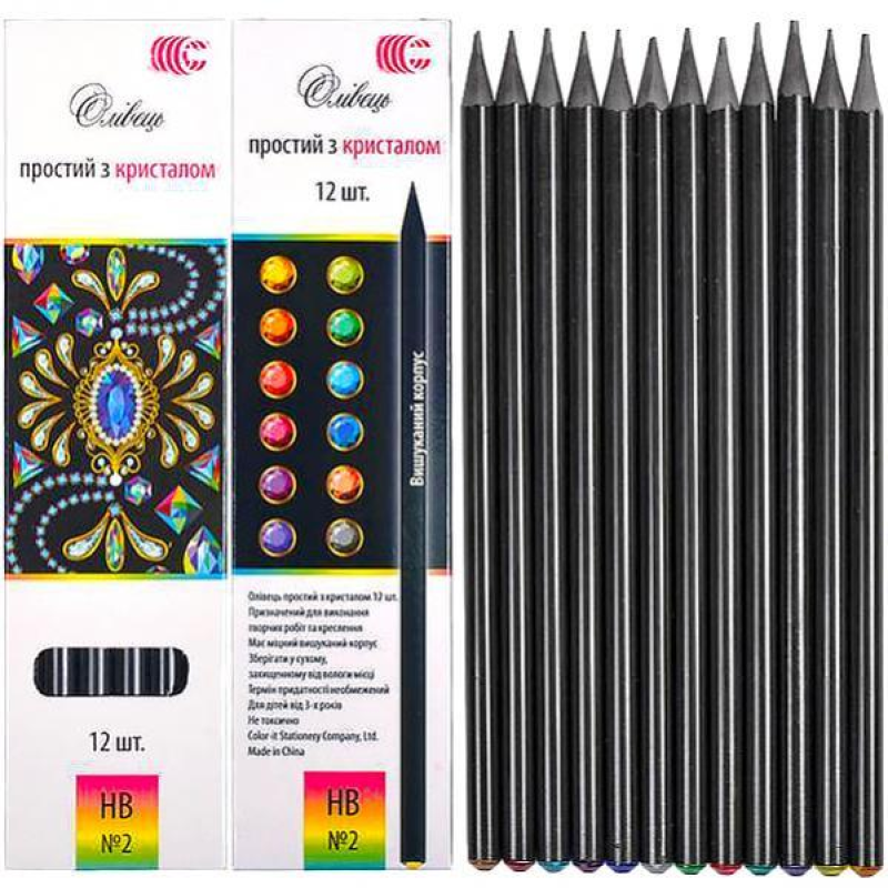 Олівець простий “Brilliant“ “С“ K9867/CR-155-12 KNZ Олівець простий “Brilliant“ “С“ K9867/CR-155-12 KNZ