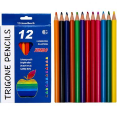 Олівець 12 кольорів JAMBO CR765-12 Luminoso elastico “С“ KNZ