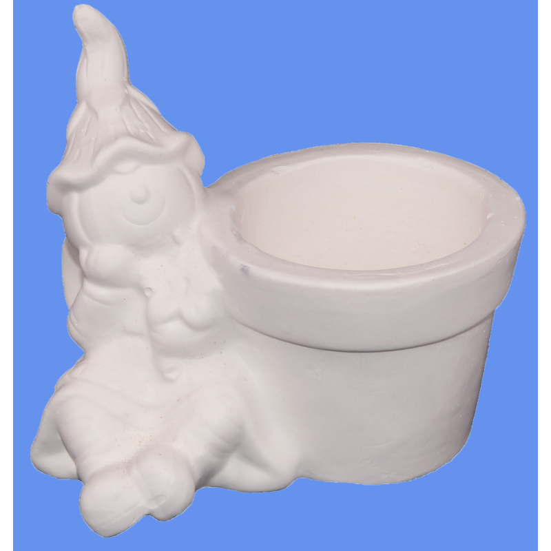 Гіпсова фігурка для розфарбовування “Гном з горщиком“ ГГ-98 KNZ