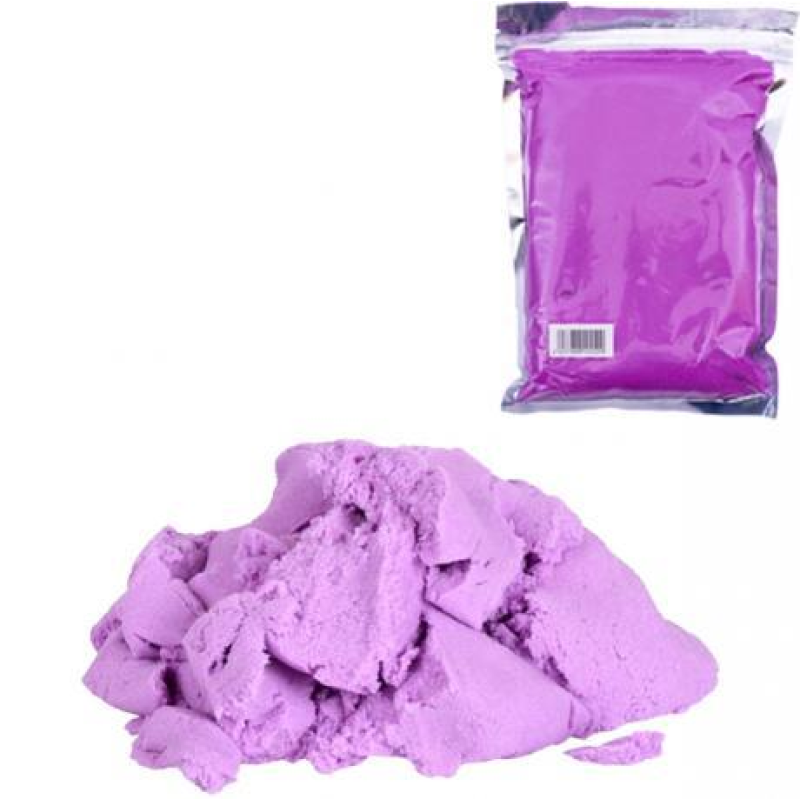 Кінетичний пісок PS001 бузковий 1000г KNZ