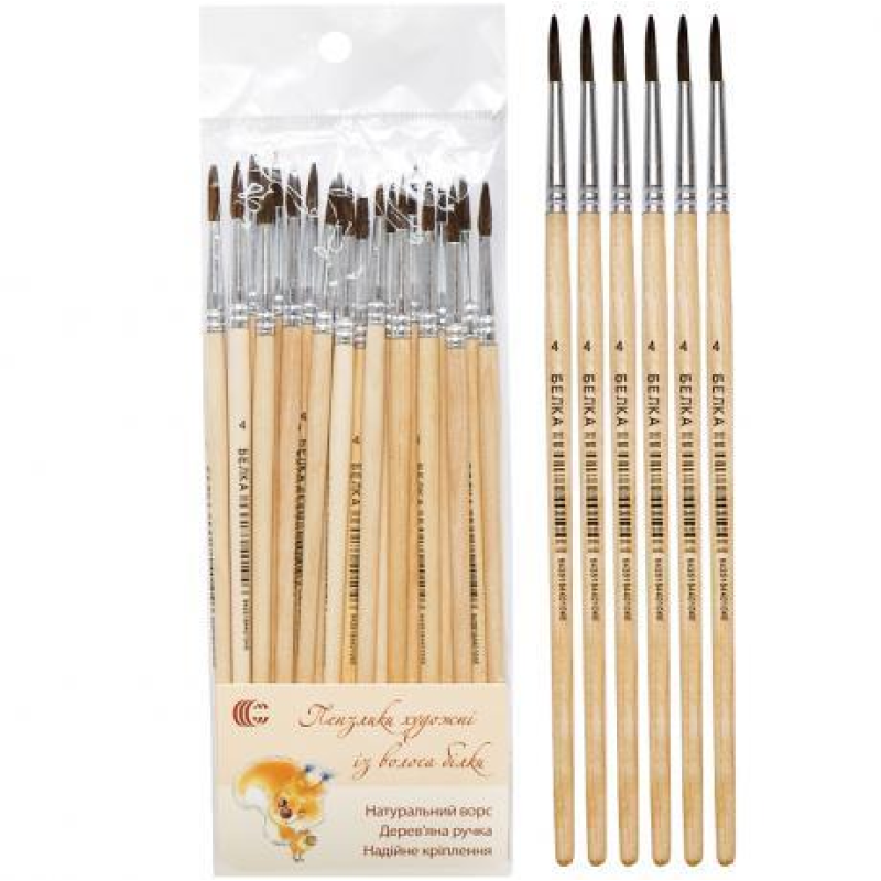 Пензлик Білка №4 “C“ KNZ