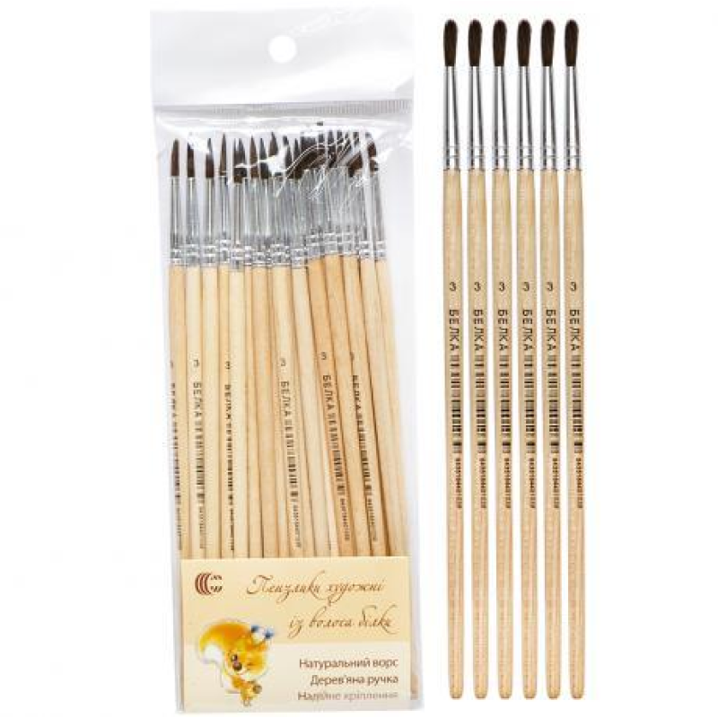 Пензлик Білка №3 “C“ KNZ