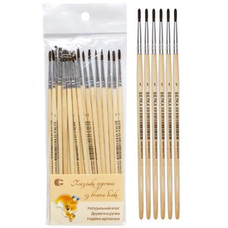 Пензлик Білка №1 “C“ KNZ