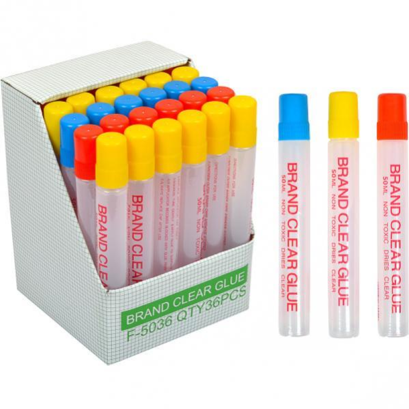 Клей силікатний з губкою (аплікатором) 50 мл F-5036 KNZ Клей силікатний з губкою (аплікатором) 50 мл F-5036 KNZ