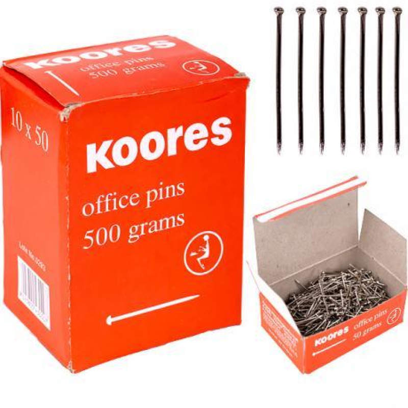 Булавки-гвоздики 50 гр KNZ