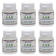 Лак акриловий глянсовий для декоративних робіт Л-170 KNZ