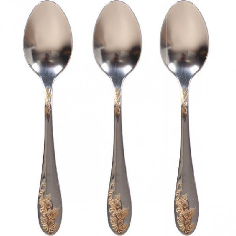 Ложка чайна “Виноградна гілка золота“ 15,5см KNZ