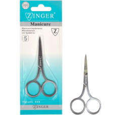 Ножиці манікюрні Zingko Manicure сталь, прямі 9,5 см KNZ