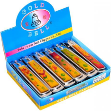 Кусачки манікюрні (кніпсер) 8 см, квіти, 5 кольорів KNZ