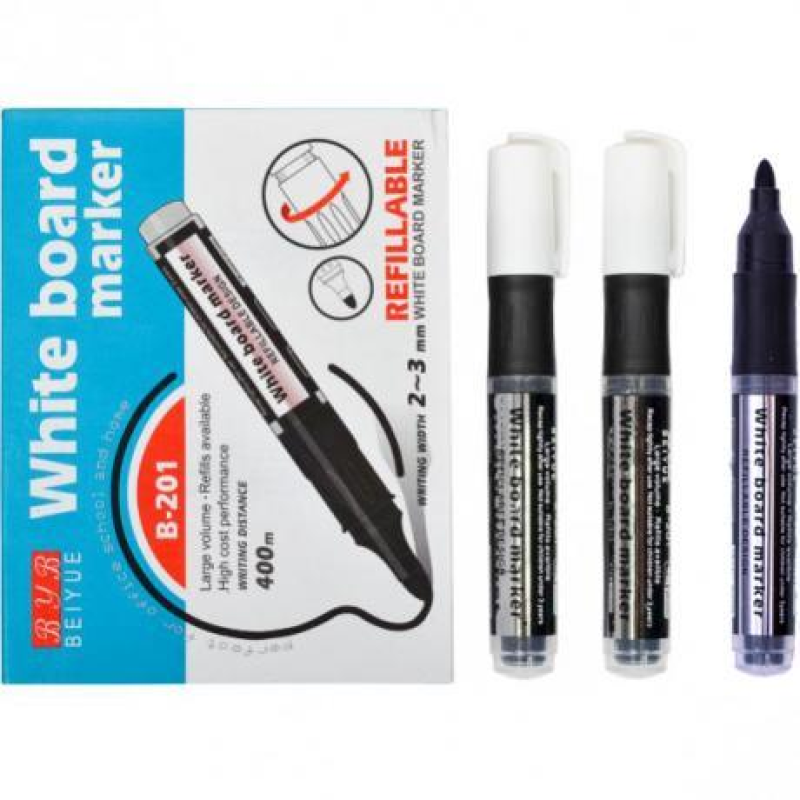 Маркер для дошки наливний чорний G-201 KNZ Маркер для дошки наливний чорний G-201 KNZ