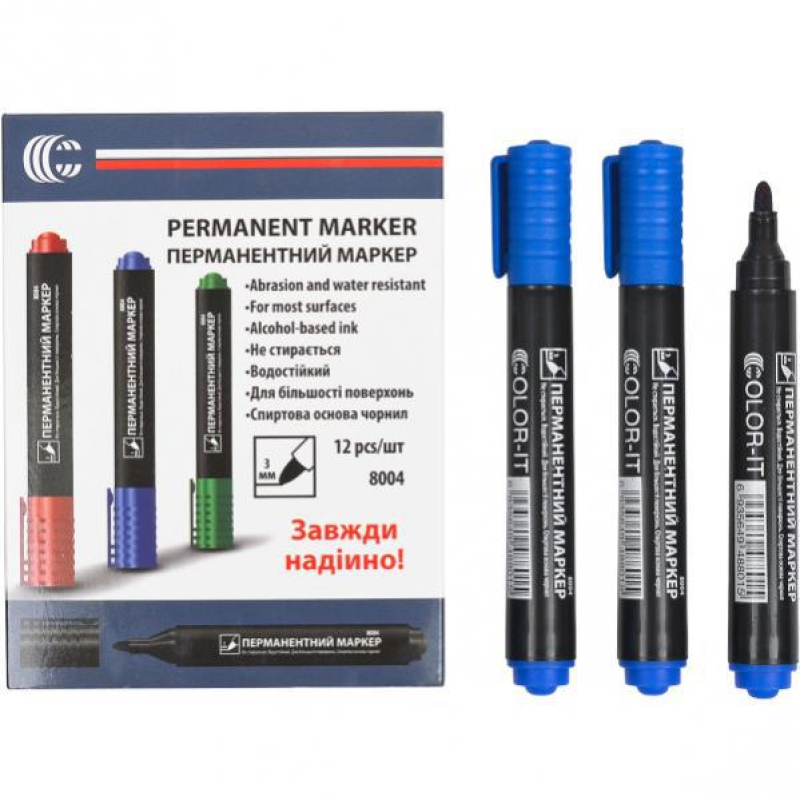 Маркер синій 8004 Diamont “C“ KNZ