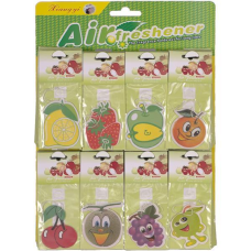 Освіжувач повітря паперовий, фрукти 19*8 см Х2-99 KNZ